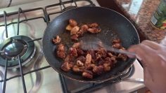 Jamaican Crispy Fried Chricken and Ackee